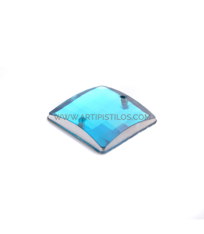Piedra cuadrada para confección 16 x 16 mm