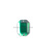 Pierre rectangulaire 8 x 10 mm