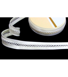 BIAIS EN SATIN "DECOR" 22 MM.