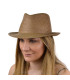 CHAPEAU DE FIBRES VÉGÉTALES UNISEX "PATRICIA"