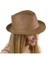 CHAPEAU DE FIBRES VÉGÉTALES "PATRICIA"