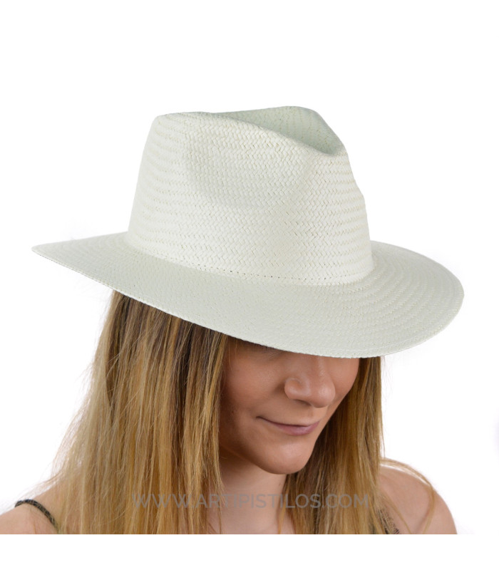 CHAPEAU DE FIBRES VEGETALES "GRACE"