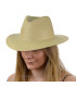 CHAPEAU DE FIBRES VEGETALES "GRACE"