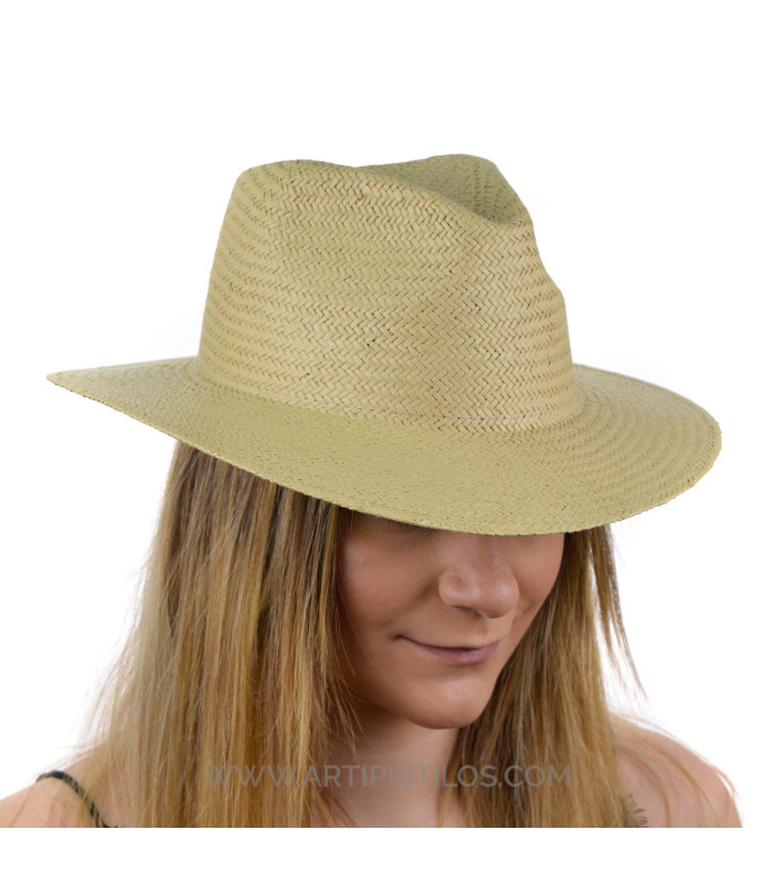 CHAPEAU DE FIBRES VEGETALES "GRACE"