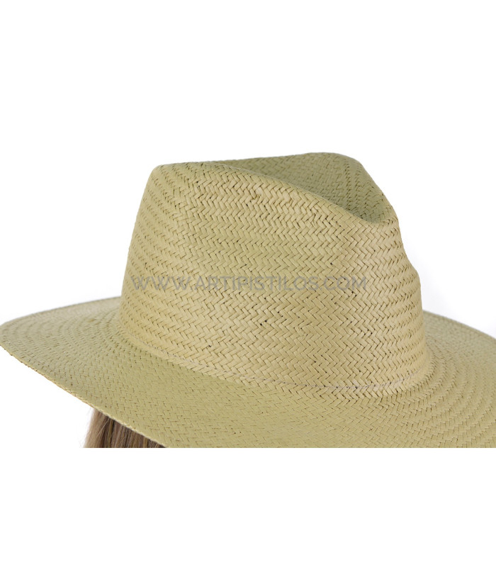 CHAPEAU DE FIBRES VEGETALES "GRACE"