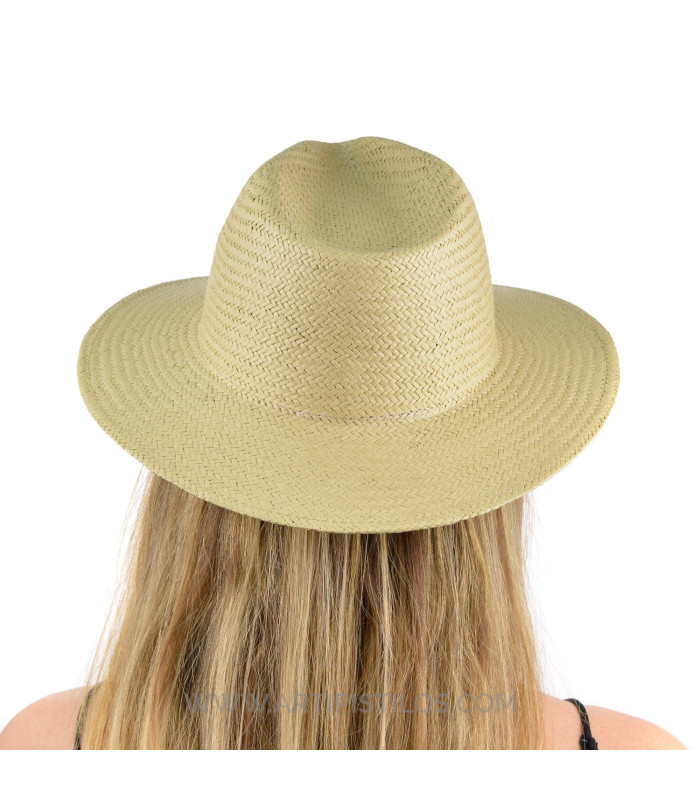 CHAPEAU DE FIBRES VEGETALES "GRACE"