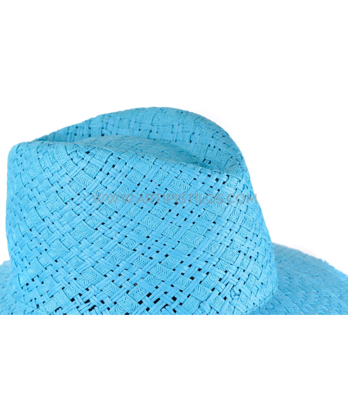 Chapeau en fibres naturelles "BLUEBEACH"