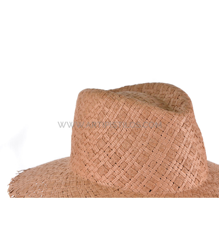 Chapeau en fibres naturelles "BLUEBEACH"