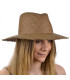 Chapeau en fibres naturelles "BLUEBEACH"