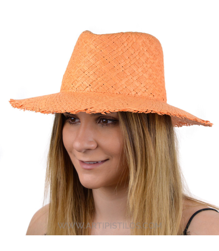 Chapeau en fibres naturelles "BLUEBEACH"