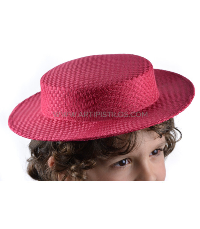 CANOTIER POUR DES ENFANTS DE FIBRES VÉGÉTALES "GINES"