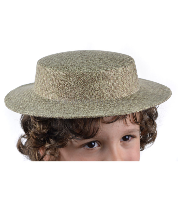 CANOTIER POUR DES ENFANTS DE FIBRES VÉGÉTALES "GINES"