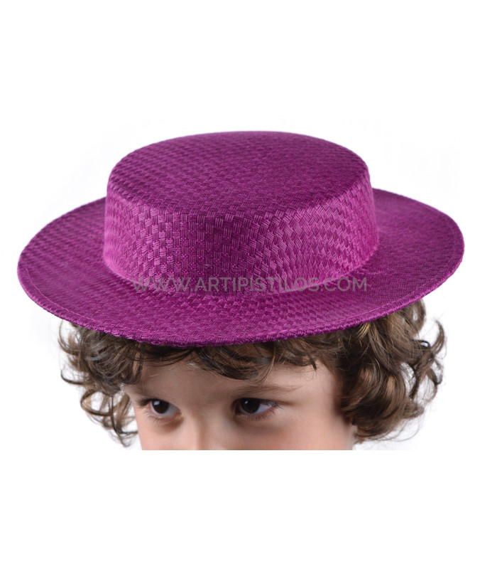 CANOTIER POUR DES ENFANTS DE FIBRES VÉGÉTALES "GINES"