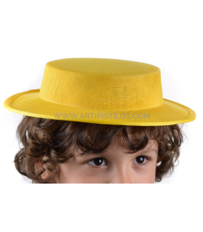 CANOTIER POUR DES ENFANTS DE FIBRES VÉGÉTALES "BORMUJOS"