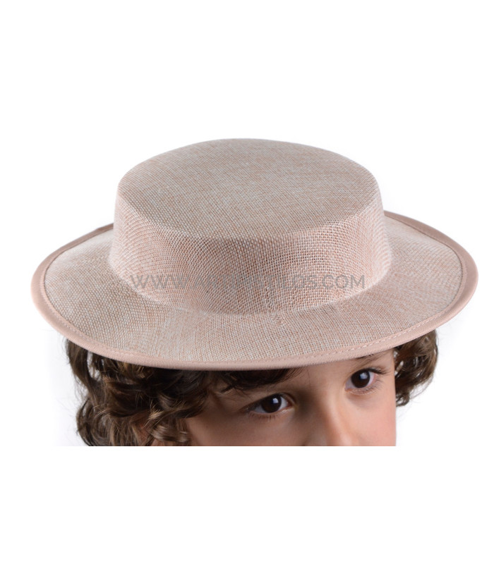 CANOTIER POUR DES ENFANTS DE FIBRES VÉGÉTALES "BORMUJOS"