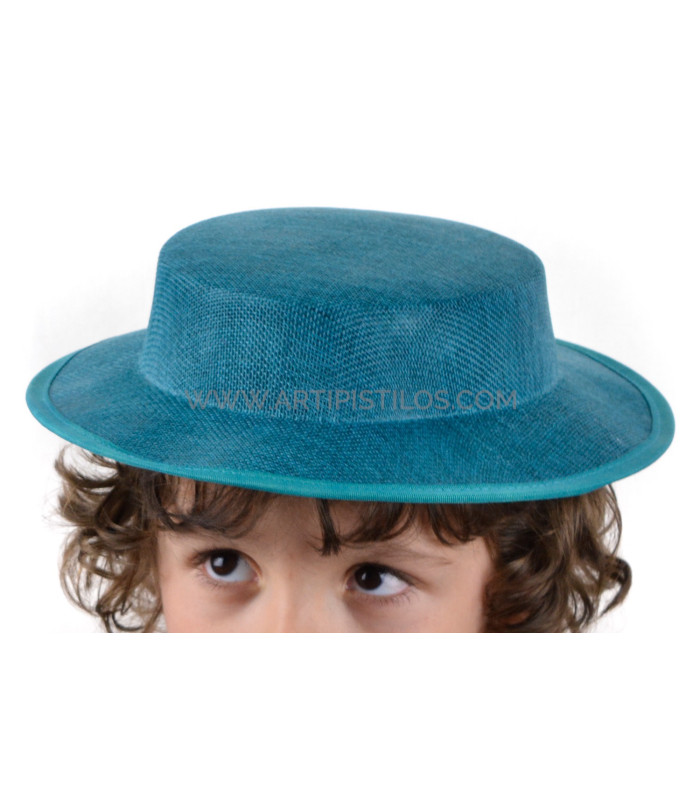 CANOTIER POUR DES ENFANTS DE FIBRES VÉGÉTALES "BORMUJOS"