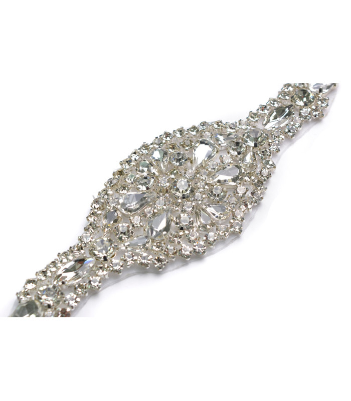 APPLICATION TERMOADHESIVE AVEC DES PIERRES 15X4,7CM