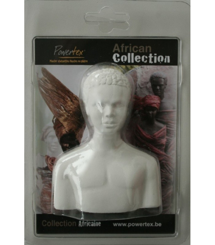 Figurines 3D en plâtre - African prince full -