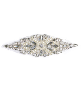 APPLICATION TERMOADHESIVE AVEC DES PIERRES 14,5 X 4,3 CM