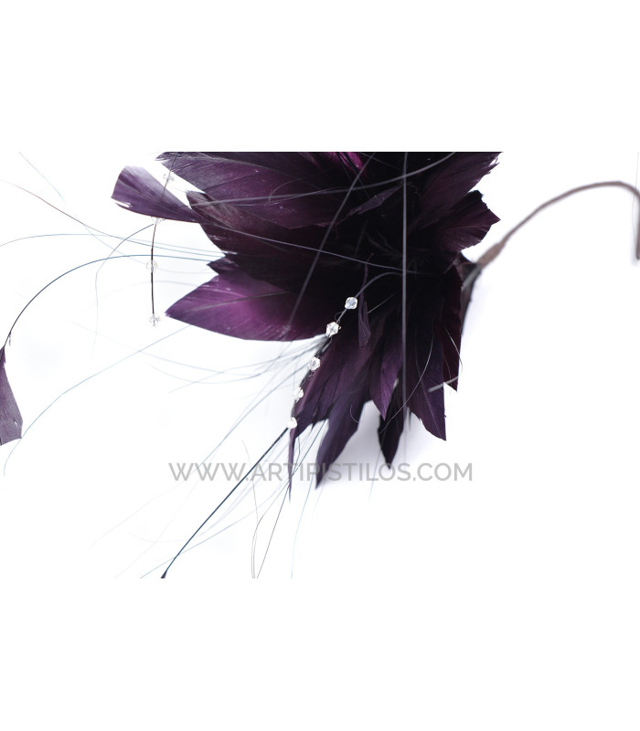 MONTAGE DE PLUMES COQ/AUTRUCHE/OIE