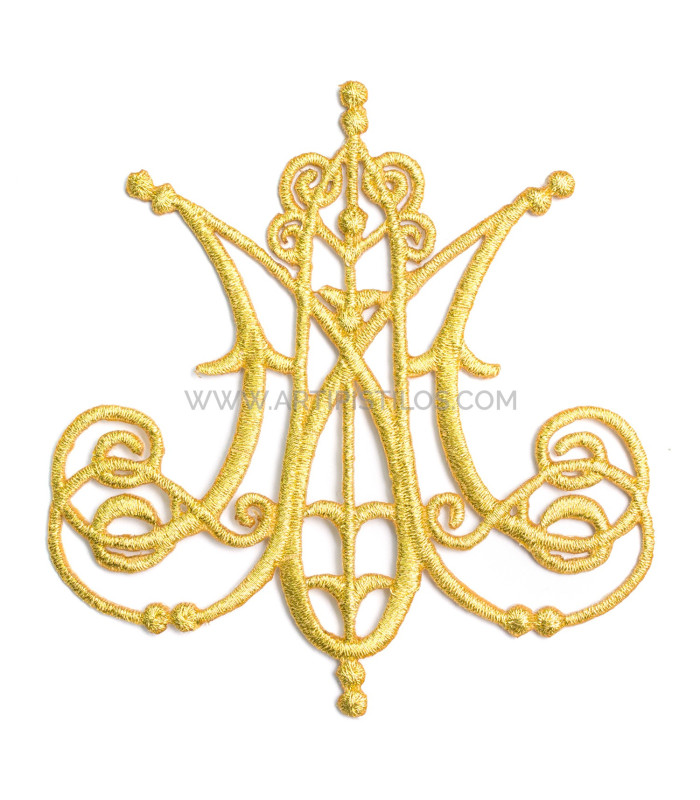 APPLICATION THERMO-ADHÉSIF DE BRODERIE "MARIA"