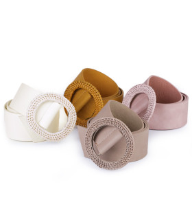 CEINTURE AVEC BOUCLE EN FIBRE NATURELLE "CAÑADA"