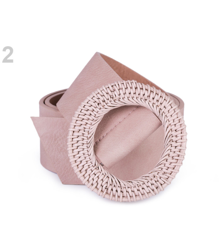 CEINTURE AVEC BOUCLE EN FIBRE NATURELLE "CAÑADA"