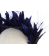 COIFFE DE PLUMES COQ/OISEAUX/OCA "LINA"