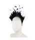 COIFFE DE PLUMES COQ/OISEAUX/OCA "LINA"