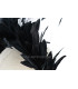 COIFFE DE PLUMES COQ/OISEAUX/OCA "LINA"