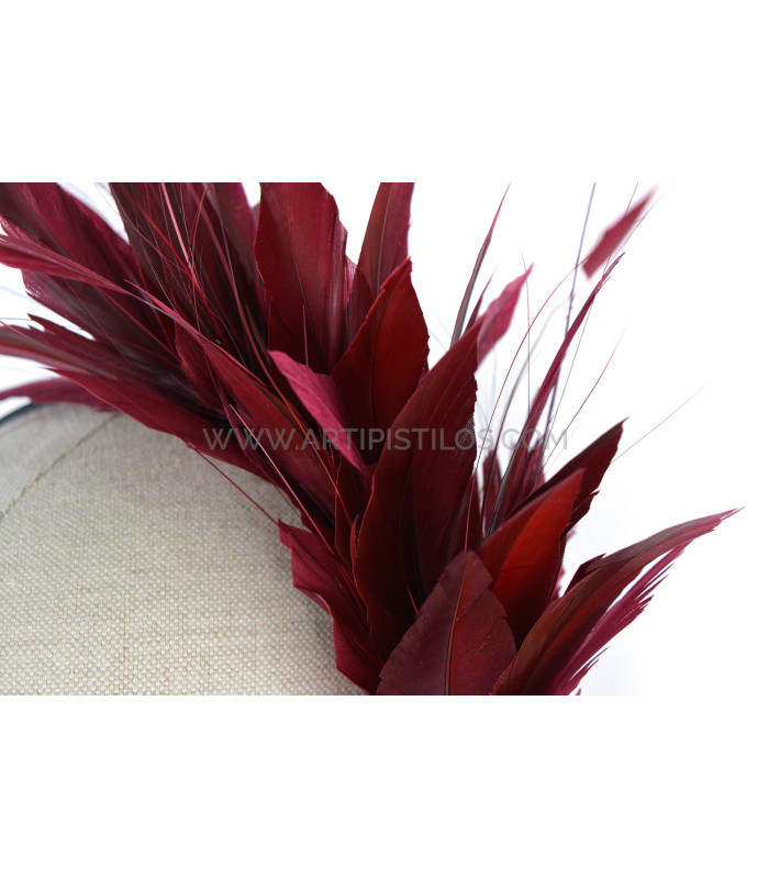 COIFFURE DE PLUMES COQ/OISEAUX/OCA "SOLER"