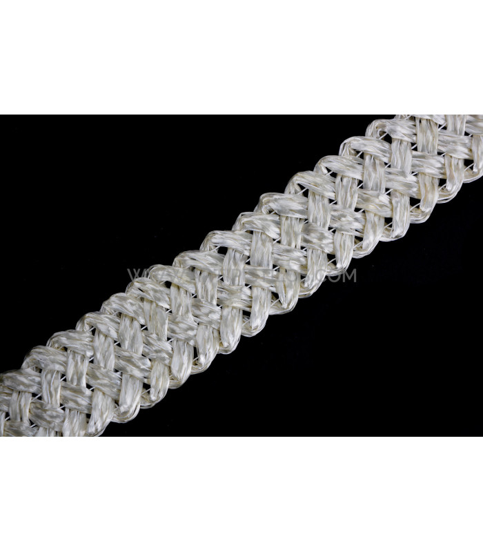 Ceinture en raphia tressé 34 mm x 1 mt