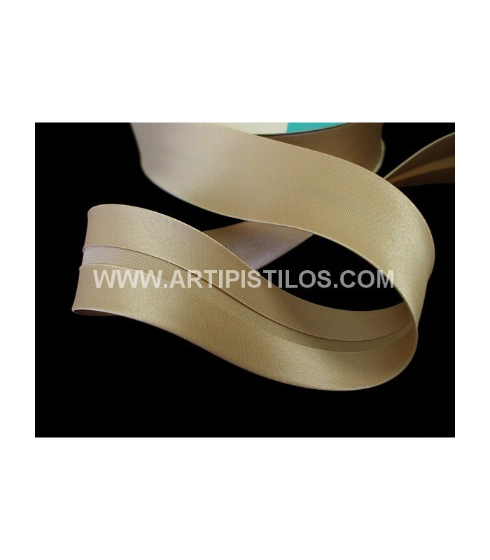 BIAIS PROFILÉ EN SATIN 3 CMS.