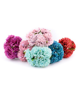 BOUQUET DE FLEUR EN TISSU (6 PCS) "ALMELO".