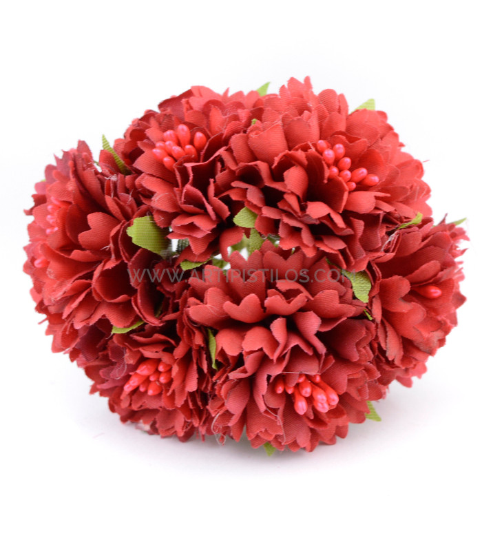 BOUQUET DE FLEUR EN TISSU (6 PCS) "ALMELO".