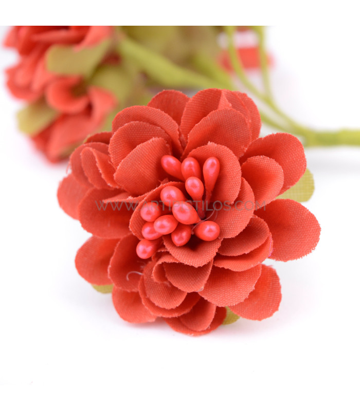 BOUQUET DE FLEUR EN TISSU (6 PCS.) "AMBERES"