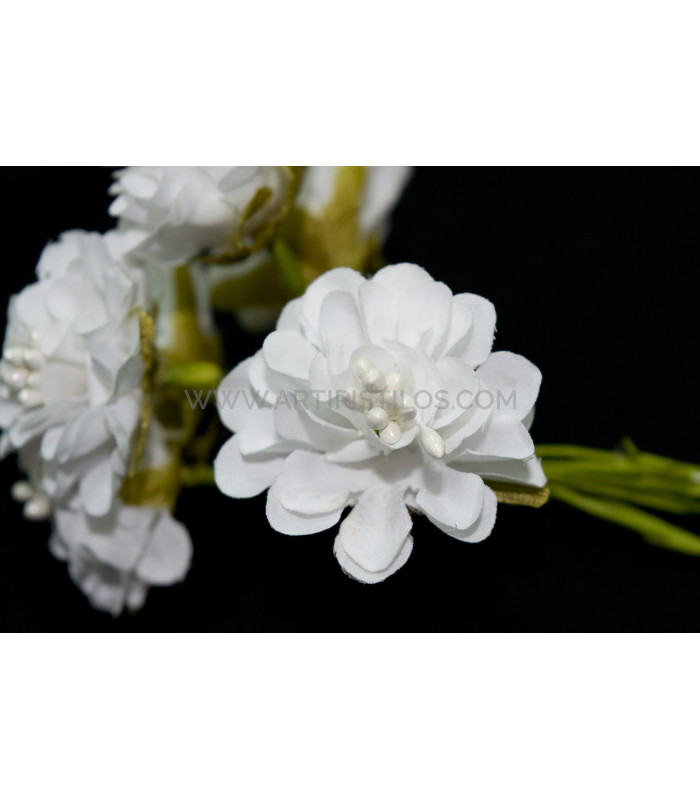 BOUQUET DE FLEUR EN TISSU (6 PCS.) "AMBERES"