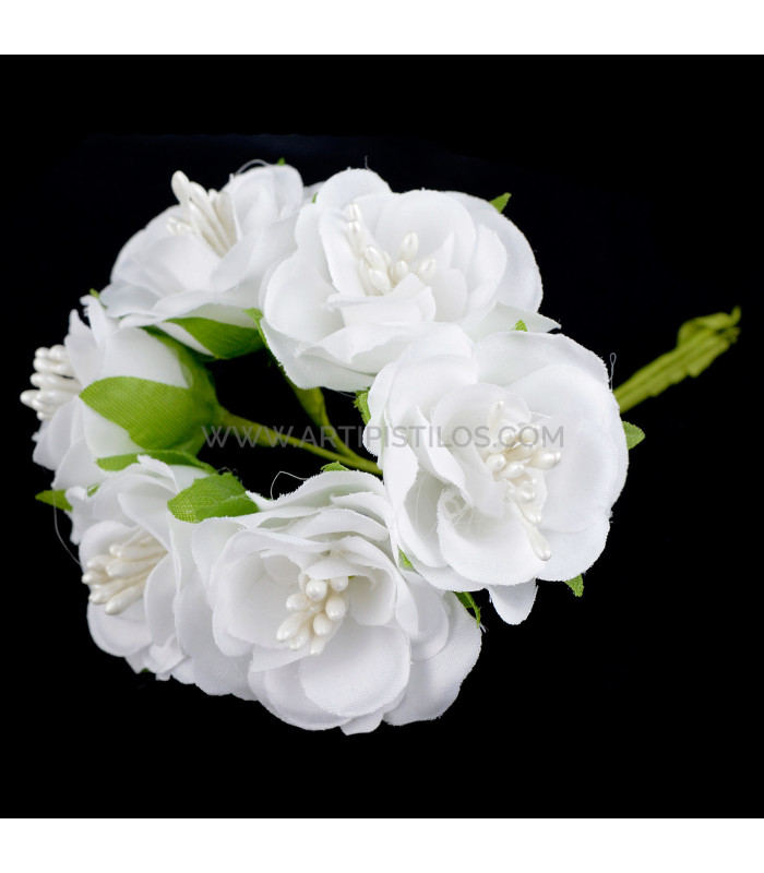 BOUQUET DE FLEUR EN TISSU (6 PCS) "BREMEN"