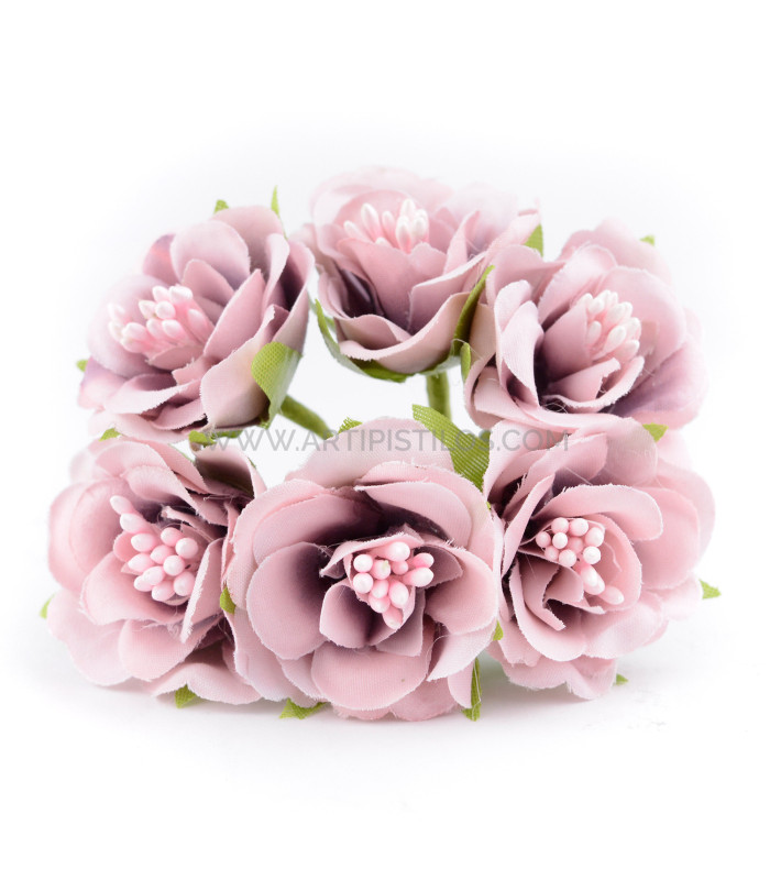 BOUQUET DE FLEUR EN TISSU (6 PCS) "BREMEN"