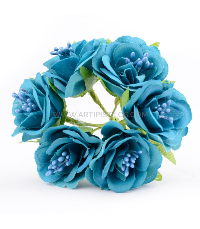BOUQUET DE FLEUR EN TISSU (6 PCS) "BREMEN"