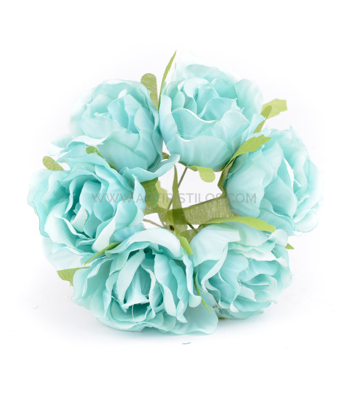 BOUQUET DE FLEUR EN TISSU (6 PCS) "MALMO"