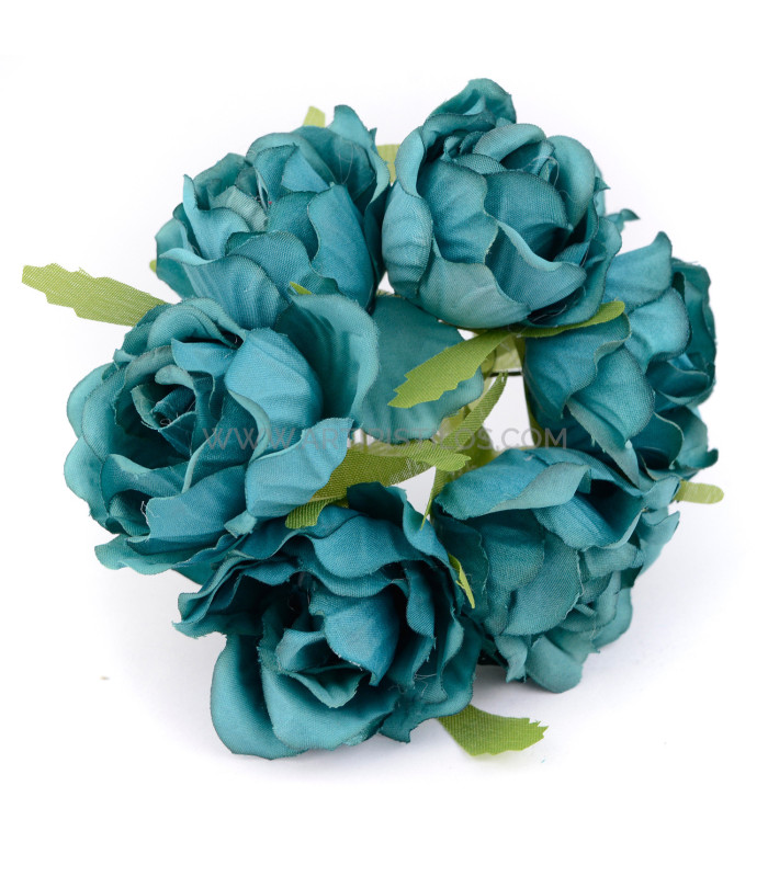 BOUQUET DE FLEUR EN TISSU (6 PCS) "MALMO"