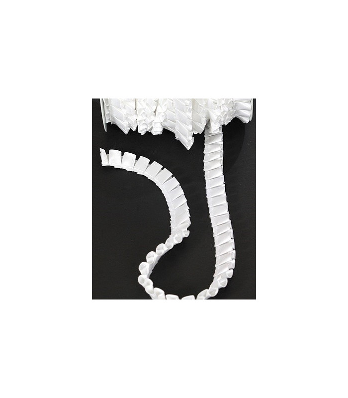 BIAIS PLISSE EN SATIN 2 CMS.