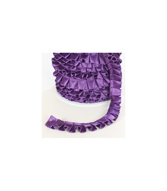 BIAIS PLISSE EN SATIN 2 CMS.