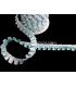 BIAIS PLISSE EN SATIN 2 CMS.