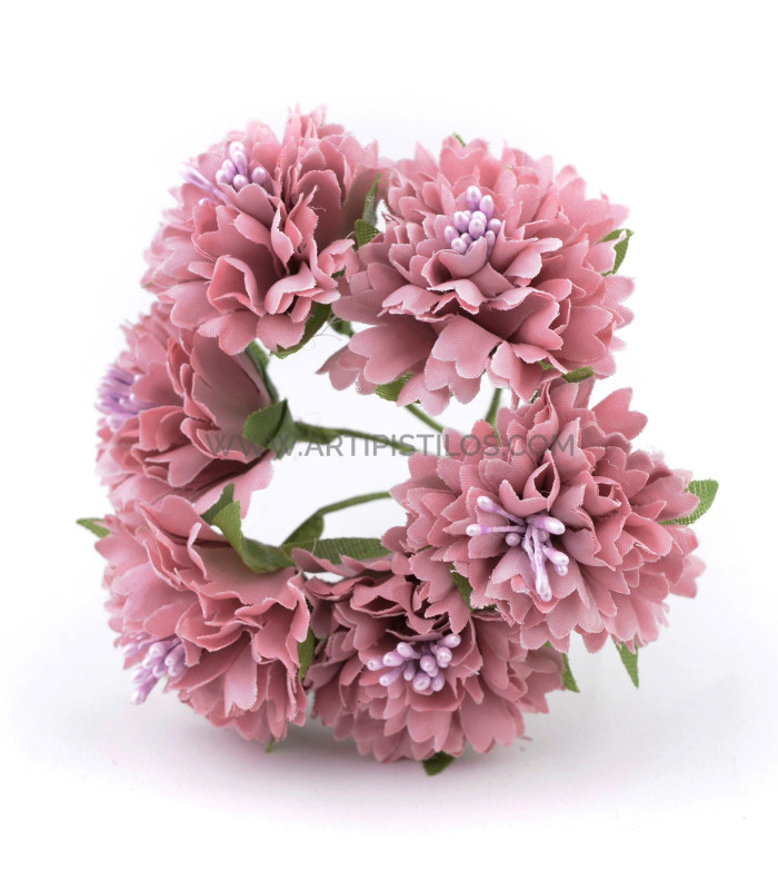 BOUQUET DE FLEUR EN TISSU (6 PCS) "ALMELO".