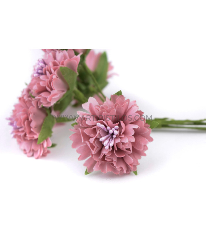 BOUQUET DE FLEUR EN TISSU (6 PCS) "ALMELO".