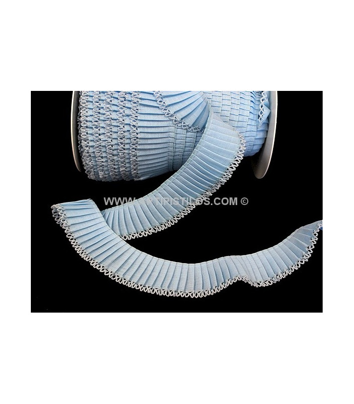 DENTELLE PLISSÉE 1,5 CMS.