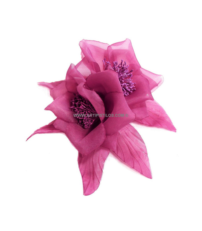 BROCHE FLEUR "SIENA"