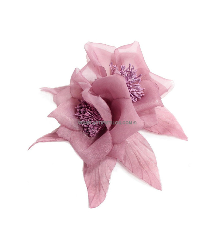 BROCHE FLEUR "SIENA"
